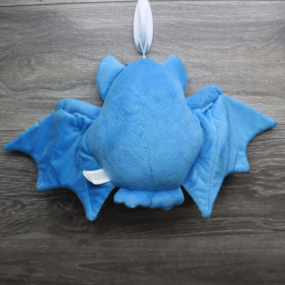 Nanco 8" Bat Halloween Plush Stuffed Animal Blue Green - Picture 5 of 12